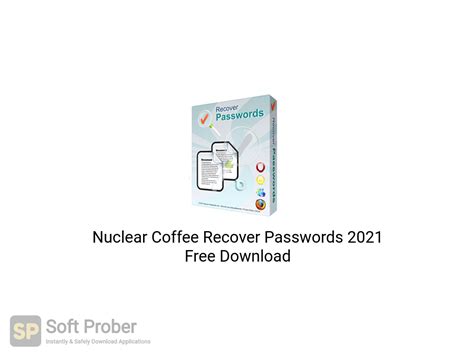 Completely access of Portable Nuclear Coffee Recovery Passwords 1.
